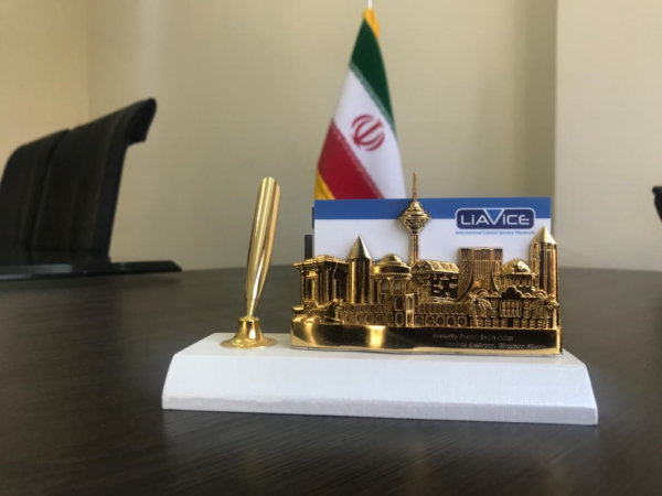 جای کارت و فلمدان رومیزی ایران زمین-تک قلم (1) جای کارت و قلمدان رومیزی ایران زمین-تک قلم